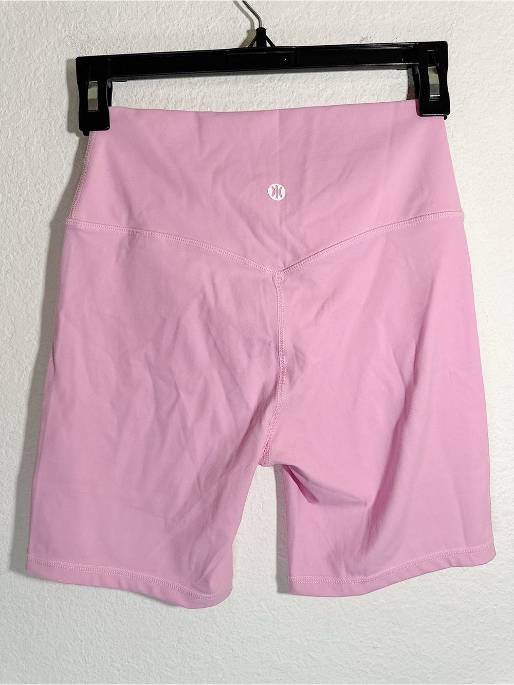 Astoria Activewear Bright Pink 6" Inseam Biker Shorts Size Large - Picture 2 of 5